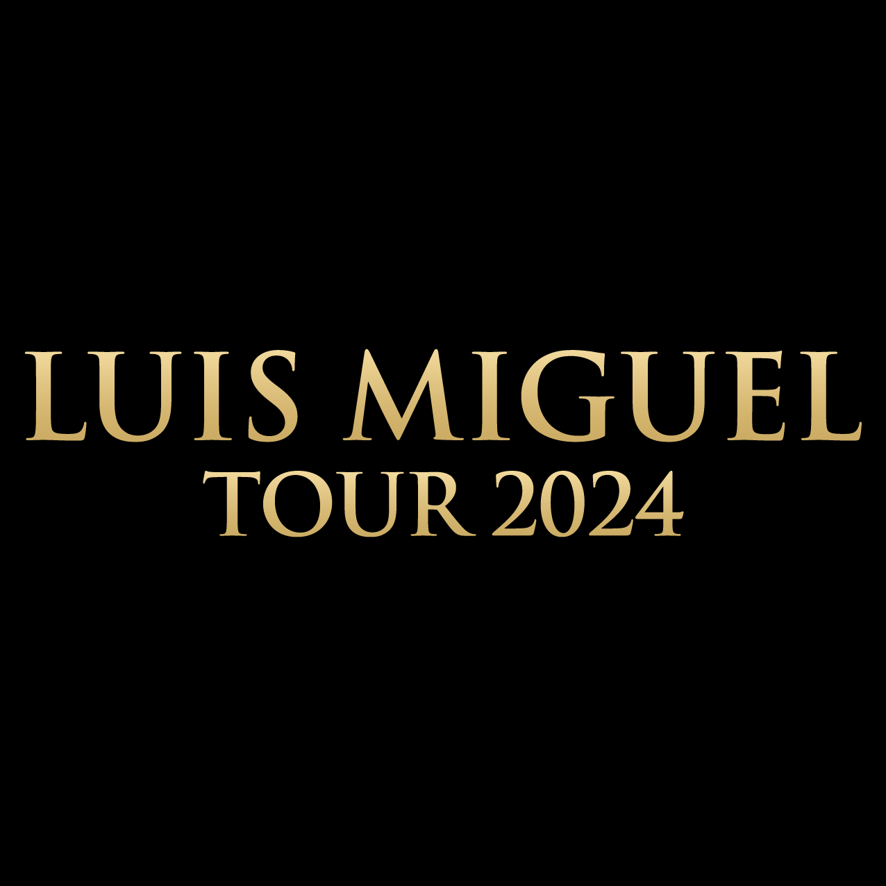 TOUR 2024 Luis Miguel Official Merchandising